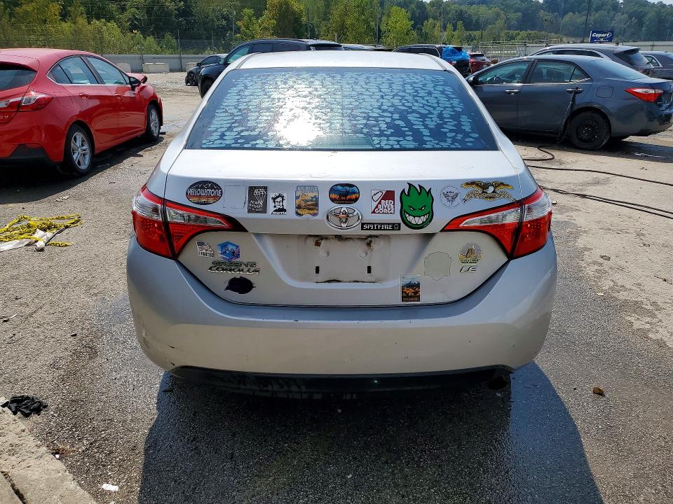 Снимка 6 от търг – 2015 TOYOTA COROLLA с VIN 2T1BURHE9FC256167