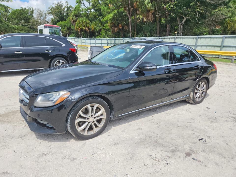 MERCEDES-BENZ C 2016 with VIN 55SWF4JB2GU128489 - Photo from auction