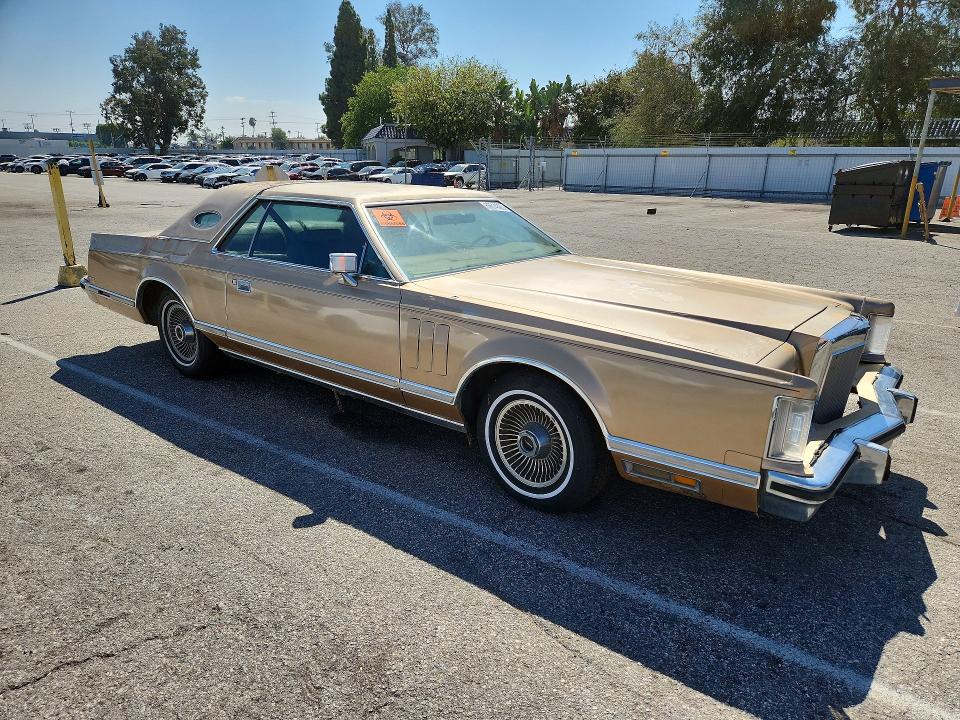 Zdjęcie 4 z aukcji – 1979 LINCOLN MARK 5 z VIN 9Y89S763284