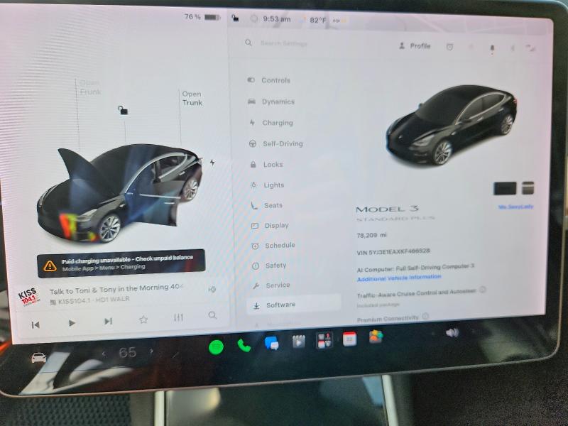 Foto 9 de la subasta – 2019 TESLA MODEL 3 con VIN 5YJ3E1EAXKF466528
