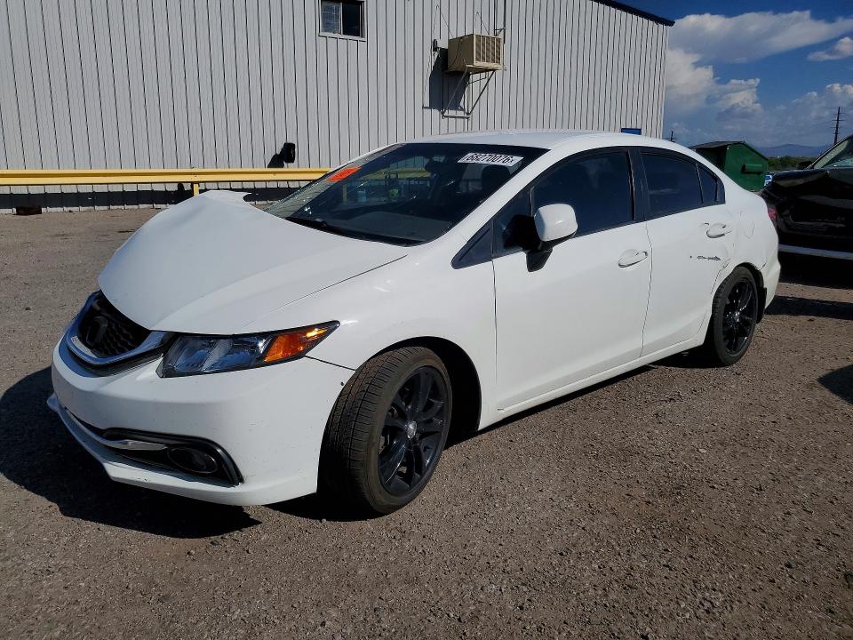 HONDA CIVIC 2013 with VIN 19XFB2F50DE053703 - Photo from auction