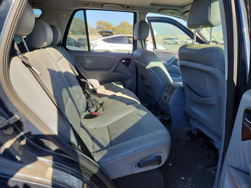 Photo 11 from auction – 2002 MERCEDES-BENZ ML with VIN 4JGAB54E22A361157