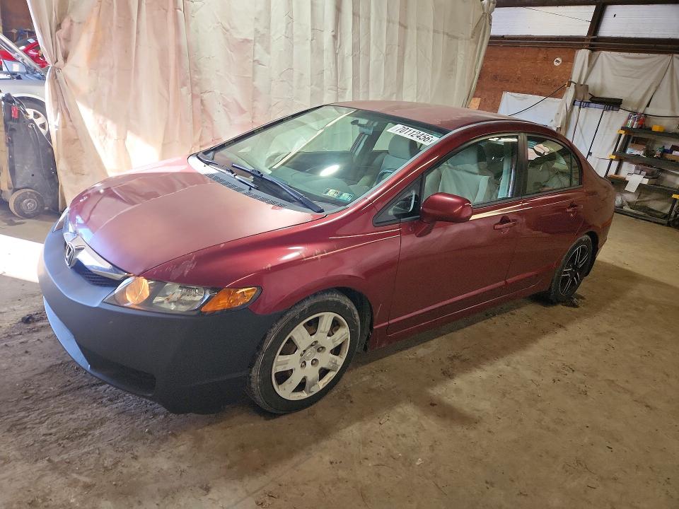 HONDA CIVIC 2009 with VIN 2HGFA16529H517522 - Photo from auction