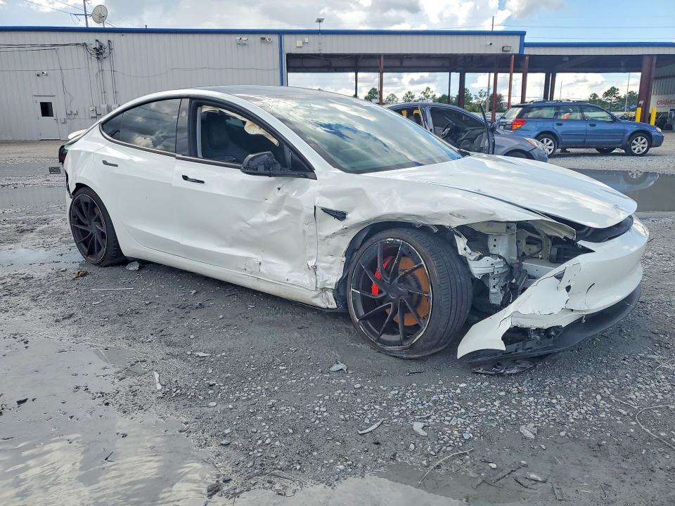 Photo 4 from auction – 2025 TESLA MODEL 3 with VIN 5YJ3E1ET7SF030382