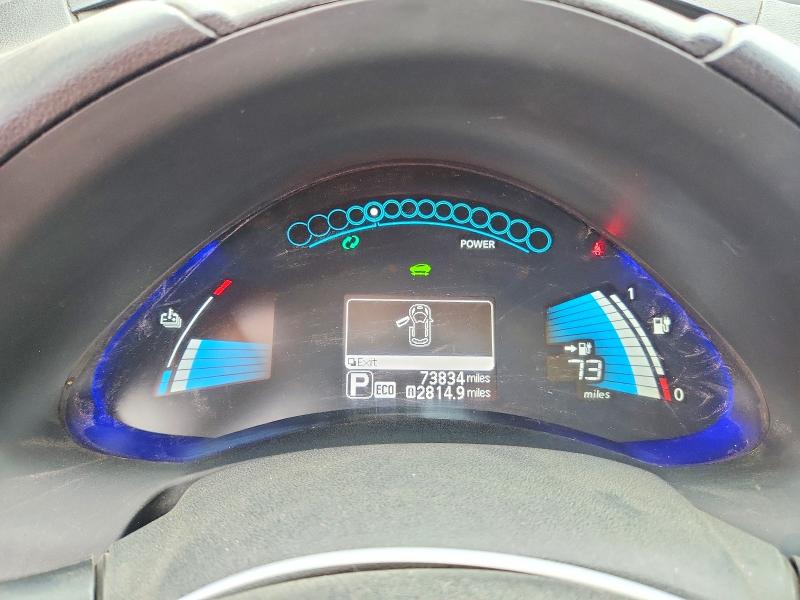 Photo 9 from auction – 2014 NISSAN LEAF with VIN 1N4AZ0CP3EC332349