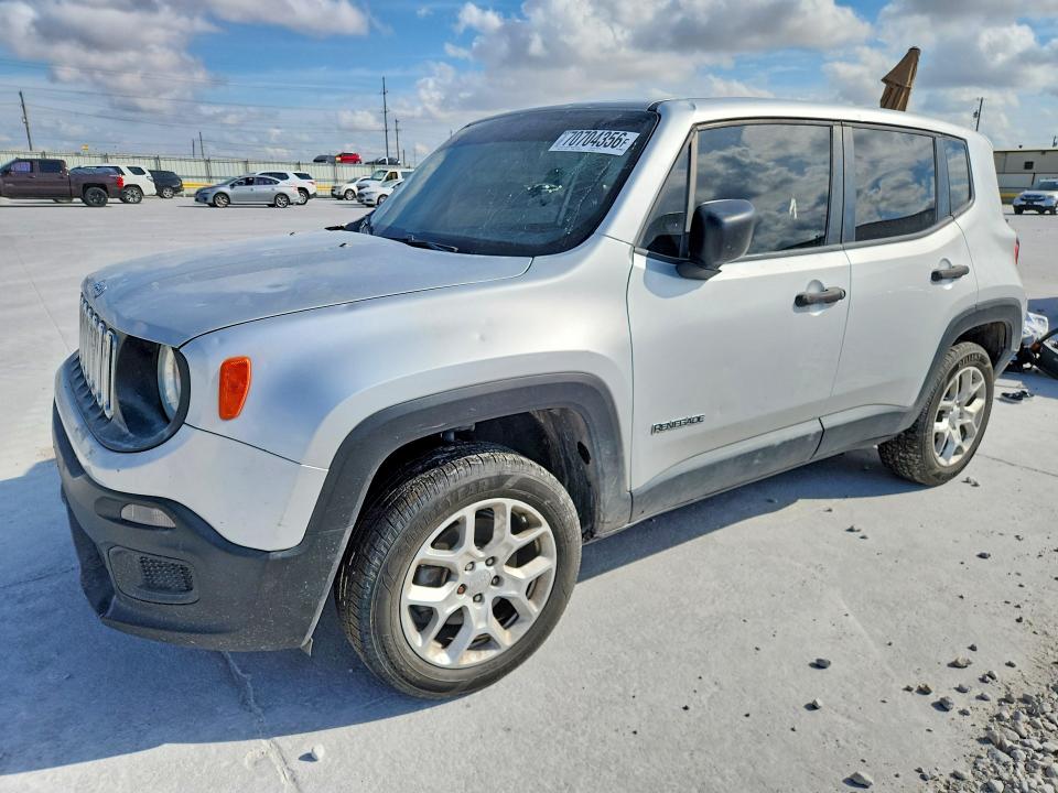 JEEP RENEGADE 2017 with VIN ZACCJBAB9HPF98844 - Photo from auction