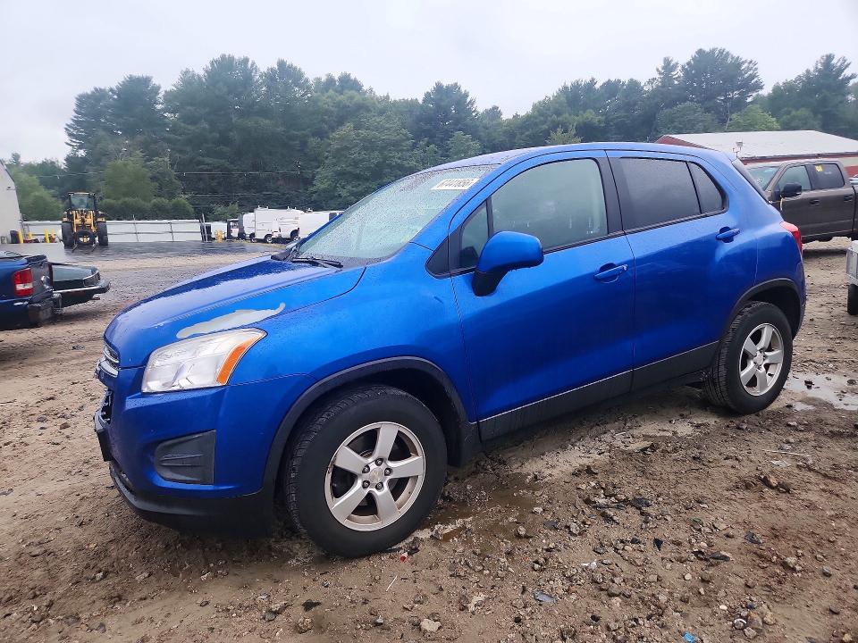 CHEVROLET TRAX 2016 with VIN KL7CJNSB6GB697787 - Photo from auction