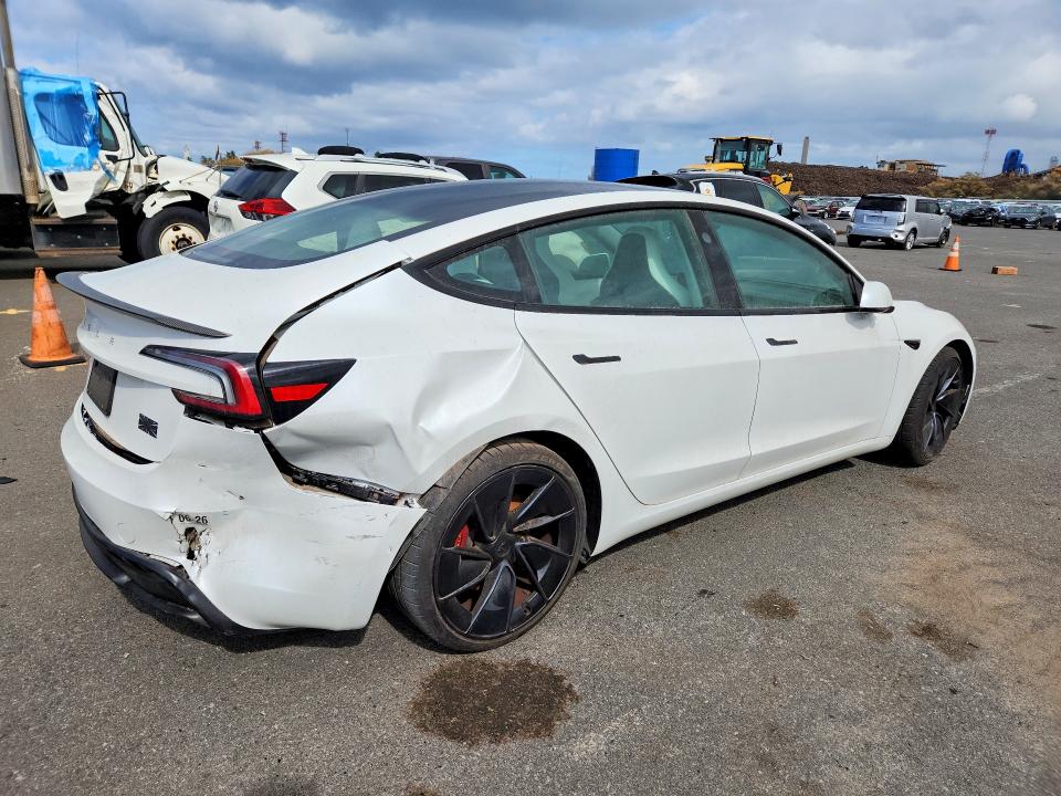 Photo 3 from auction – 2024 TESLA MODEL 3 with VIN 5YJ3E1ET7RF773909