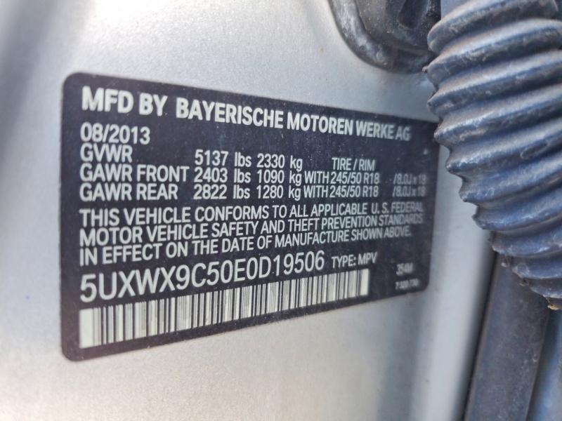 Photo 14 from auction – 2014 BMW X3 with VIN 5UXWX9C50E0D19506