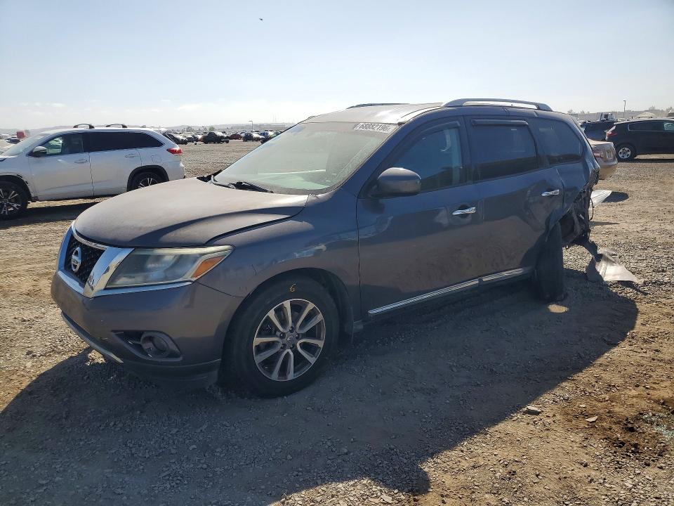 Photo 1 from auction – 2014 NISSAN PATHFINDER with VIN 5N1AR2MN5EC693158