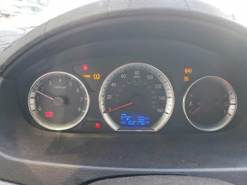 Photo 9 from auction – 2010 HYUNDAI SONATA with VIN 5NPET4AC9AH607208