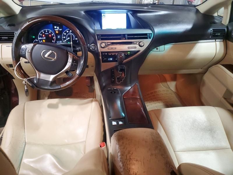 Photo 8 from auction – 2013 LEXUS RX 350 with VIN 2T2BK1BA5DC214326