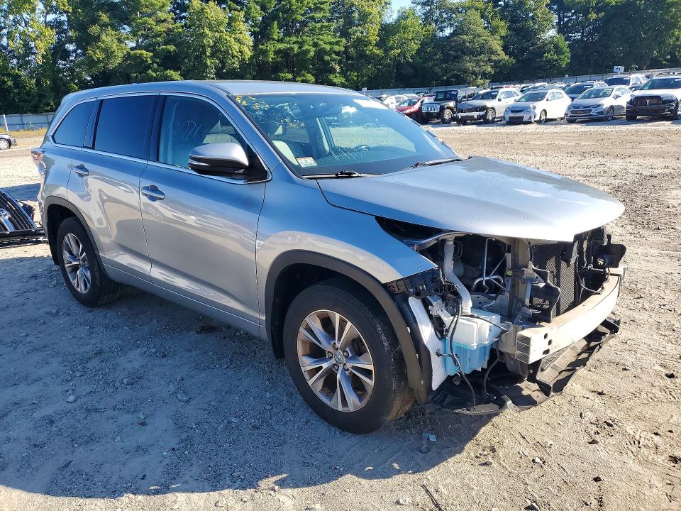 Photo 4 from auction – 2015 TOYOTA HIGHLANDER with VIN 5TDBKRFH6FS113638