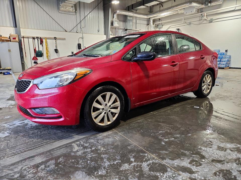 KIA FORTE 2014 with VIN KNAFX4A62E5130479 - Photo from auction