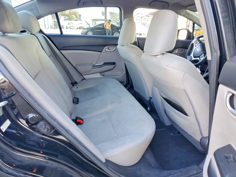 Снимка 10 от търг – 2013 HONDA CIVIC с VIN 19XFB2F59DE218860