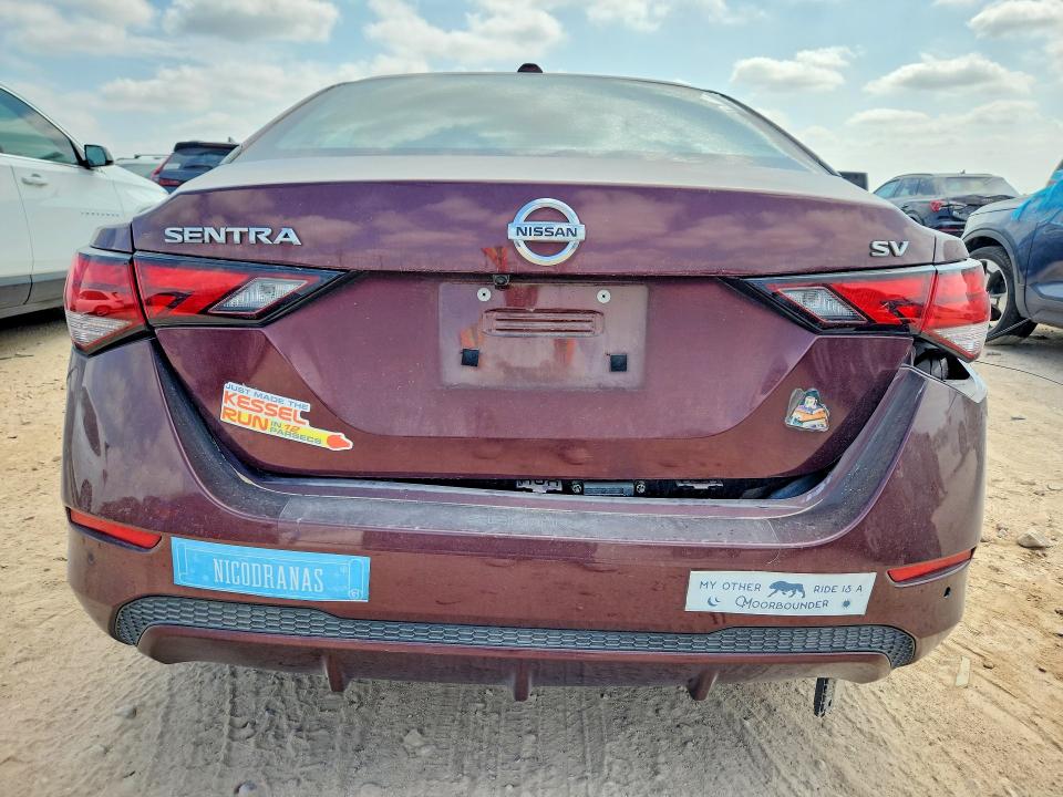 Снимка 6 от търг – 2022 NISSAN SENTRA с VIN 3N1AB8CV0NY269751