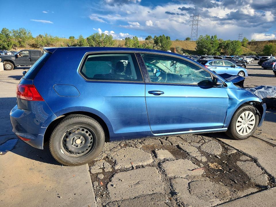 Photo 3 from auction – 2015 VOLKSWAGEN GOLF with VIN 3VW817AU8FM021420