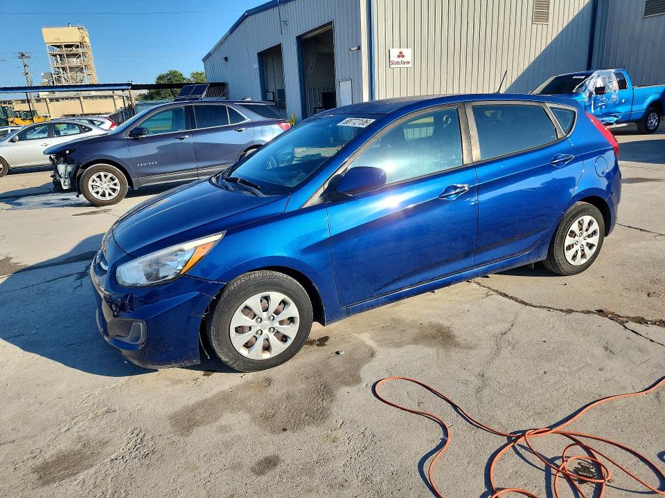HYUNDAI ACCENT 2017 with VIN KMHCT5AE8HU341383 - Photo from auction