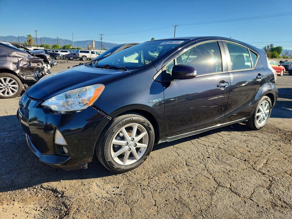 TOYOTA PRIUS C 2012 with VIN JTDKDTB34C1023916 - Photo from auction