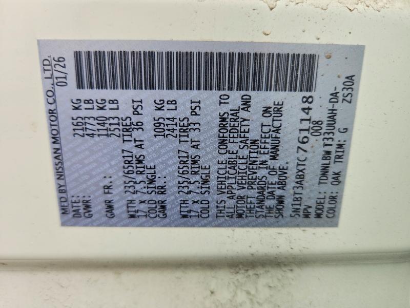 Photo 14 from auction – 2026 NISSAN ROGUE with VIN 5N1BT3ABXTC761148