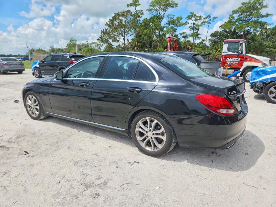 Photo 2 from auction – 2016 MERCEDES-BENZ C with VIN 55SWF4JB2GU128489