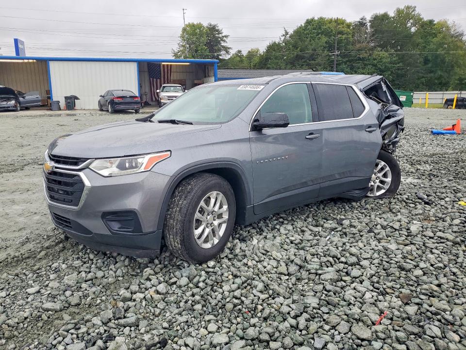 CHEVROLET TRAVERSE 2021 with VIN 1GNERFKW2MJ110264 - Photo from auction