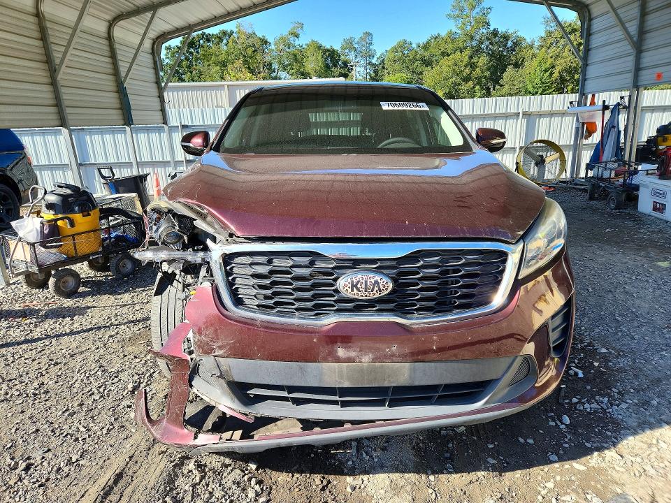 Photo 5 from auction – 2020 KIA SORENTO with VIN 5XYPG4A30LG625071