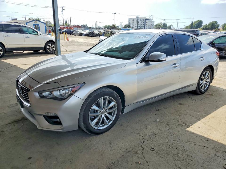 INFINITI Q50 2018 with VIN JN1CV7AP1JM240450 - Photo from auction