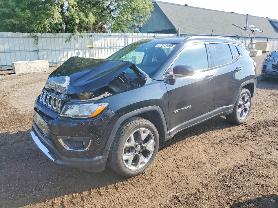 Photo 1 from auction – 2018 JEEP COMPASS with VIN 3C4NJDCB5JT456300