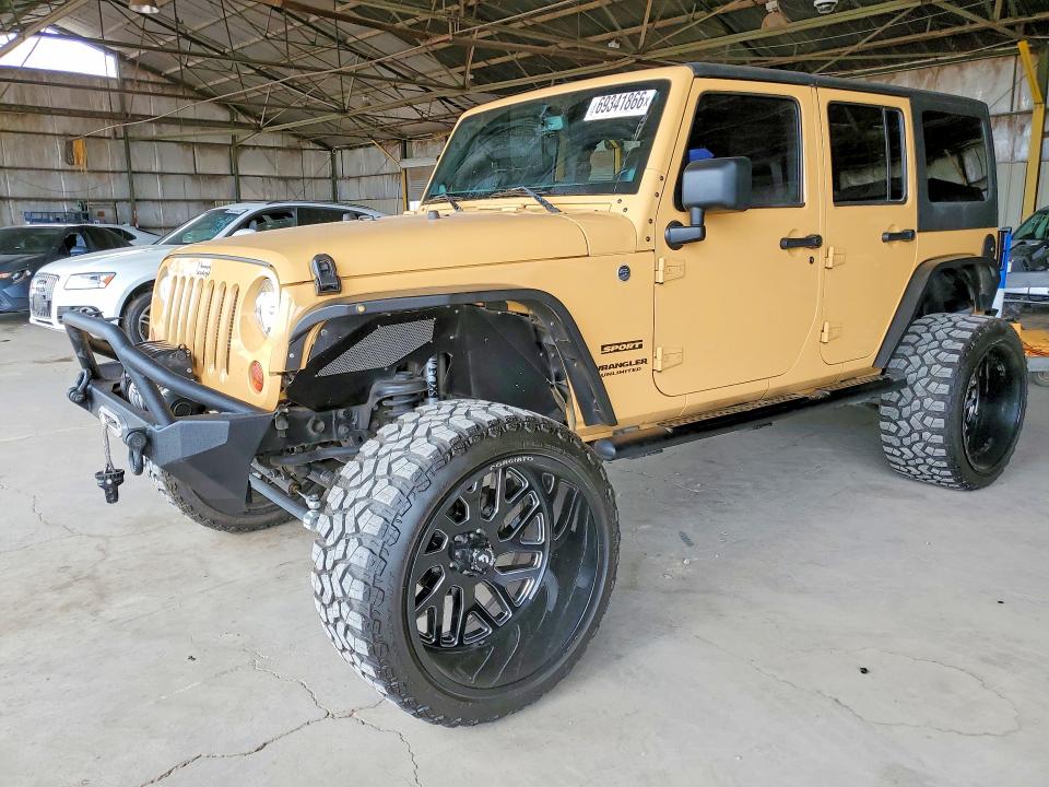 2013 JEEP WRANGLER UNLIMITED - Търг №69341866