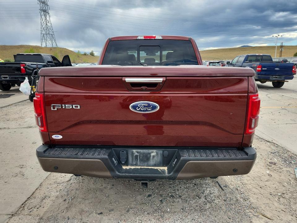 Photo 6 from auction – 2016 FORD F150 with VIN 1FTEW1EG9GKE02940