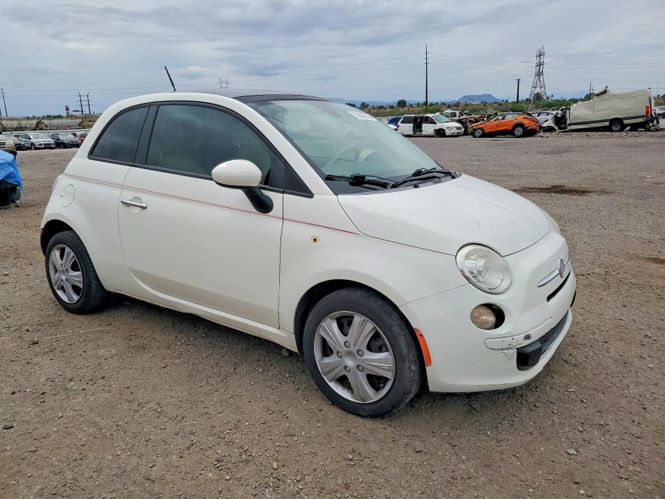 Фото 4 с аукциона – 2012 FIAT 500 с VIN 3C3CFFAR3CT343649