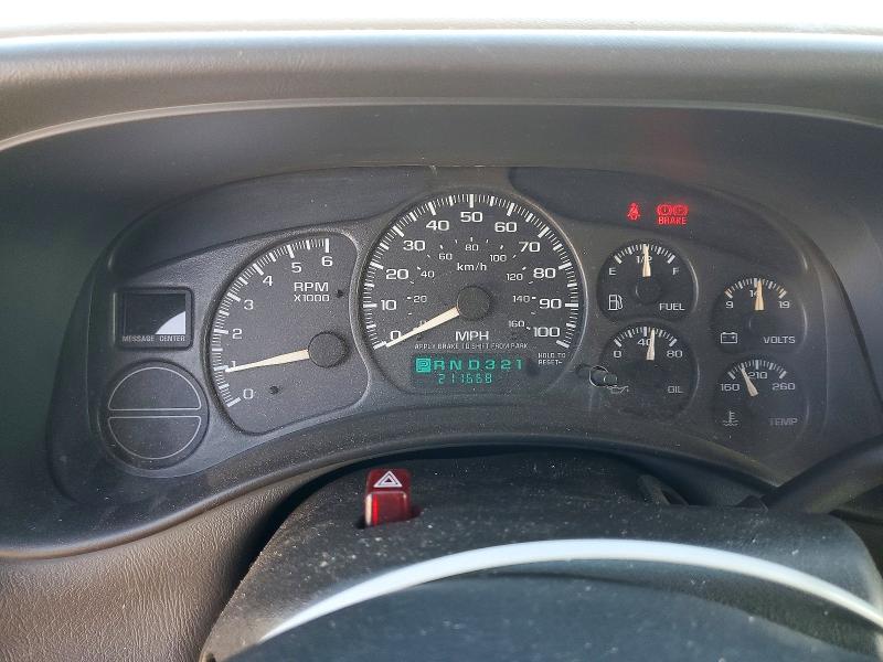 Photo 9 from auction – 2002 CHEVROLET AVALANCHE with VIN 3GNEK13T62G138160