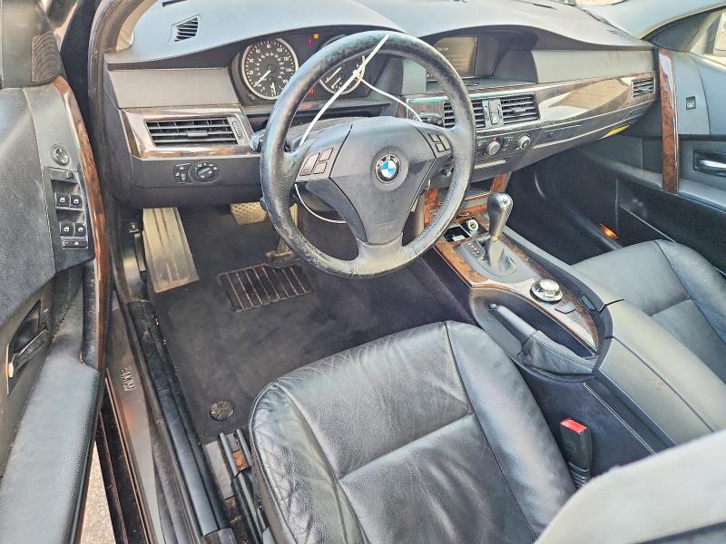 Photo 8 from auction – 2005 BMW 525 with VIN WBANA53505B863090