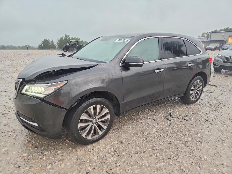 Foto 1 de la subasta – 2016 ACURA MDX con VIN 5FRYD4H44GB007128