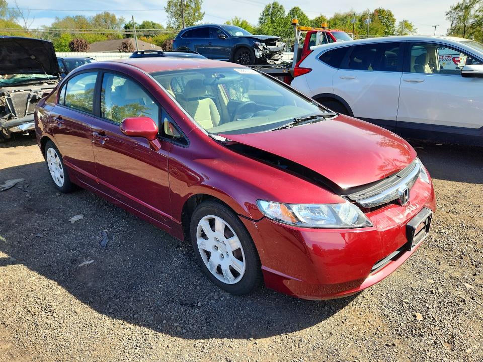 Photo 4 from auction – 2008 HONDA CIVIC with VIN 1HGFA16598L092589