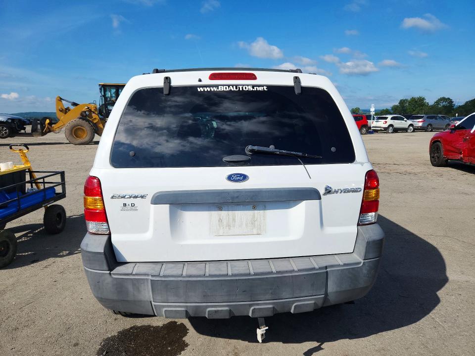 Photo 6 from auction – 2006 FORD ESCAPE with VIN 1FMCU96H46KD26590