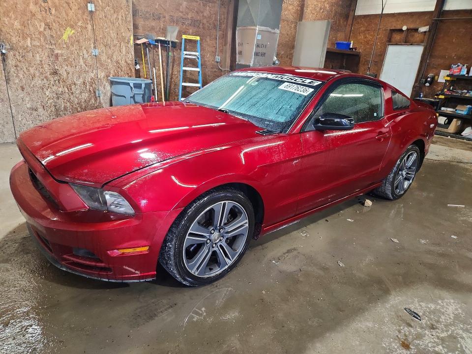 FORD MUSTANG 2014 с VIN 1ZVBP8AM1E5282144 - Снимка от търг