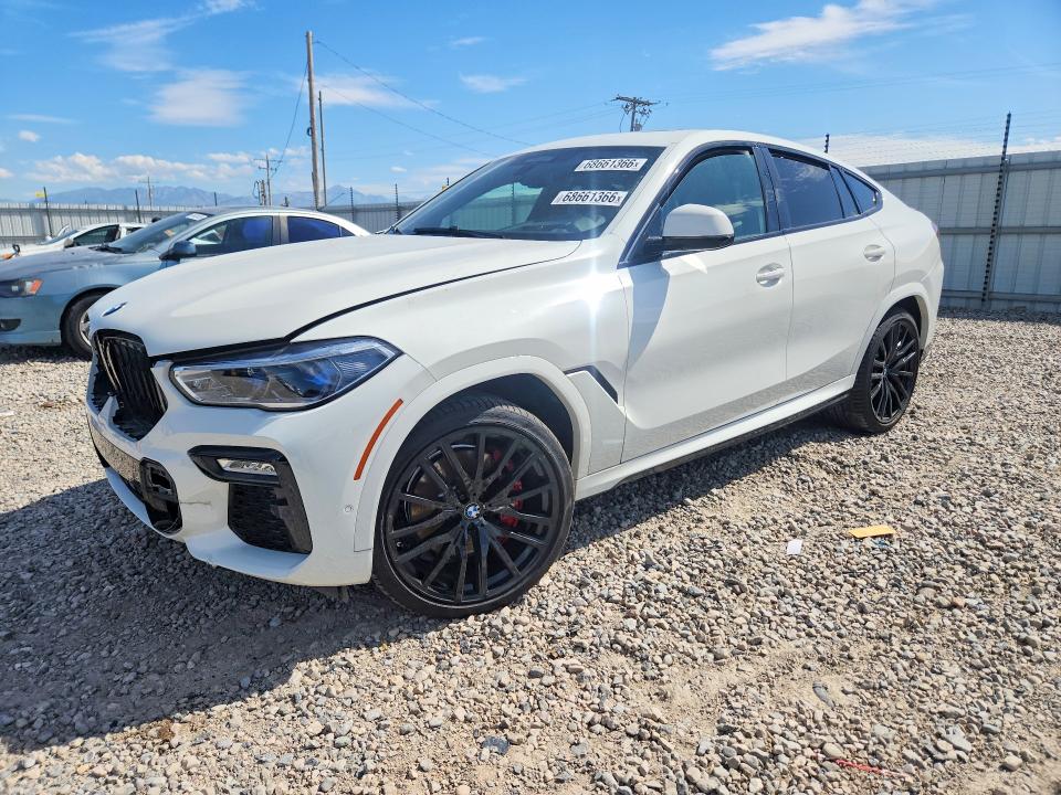 BMW X6 2021 с VIN 5UXCY6C08M9F67161 - Снимка от търг