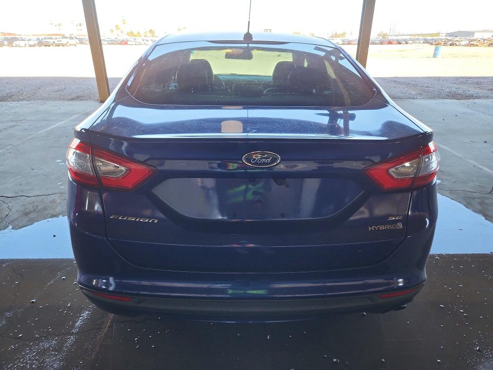 Photo 6 from auction – 2013 FORD FUSION with VIN 3FA6P0LUXDR344810