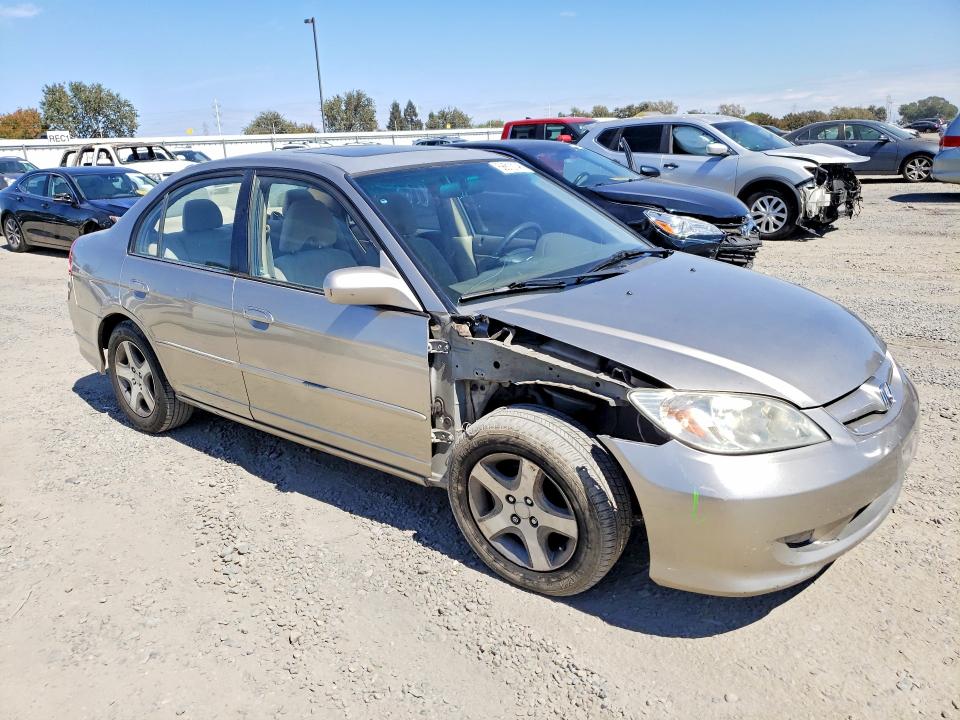 Photo 4 from auction – 2004 HONDA CIVIC with VIN JHMES26724S000218