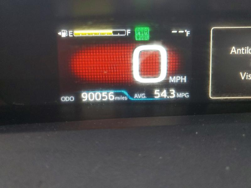 Photo 9 from auction – 2016 TOYOTA PRIUS with VIN JTDKARFU5G3527013