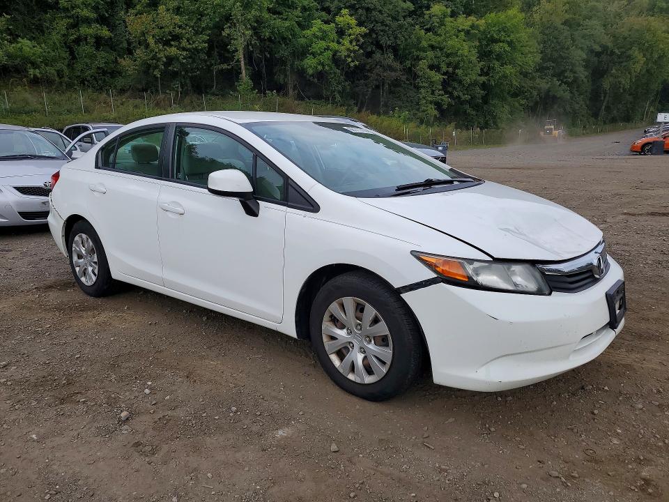 Photo 4 from auction – 2012 HONDA CIVIC with VIN 19XFB2F53CE104884