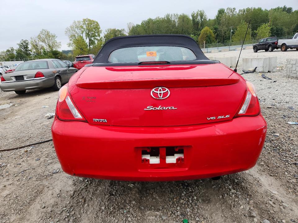 Снимка 6 от търг – 2006 TOYOTA CAMRY SOLARA с VIN 4T1FA38PX6U104518