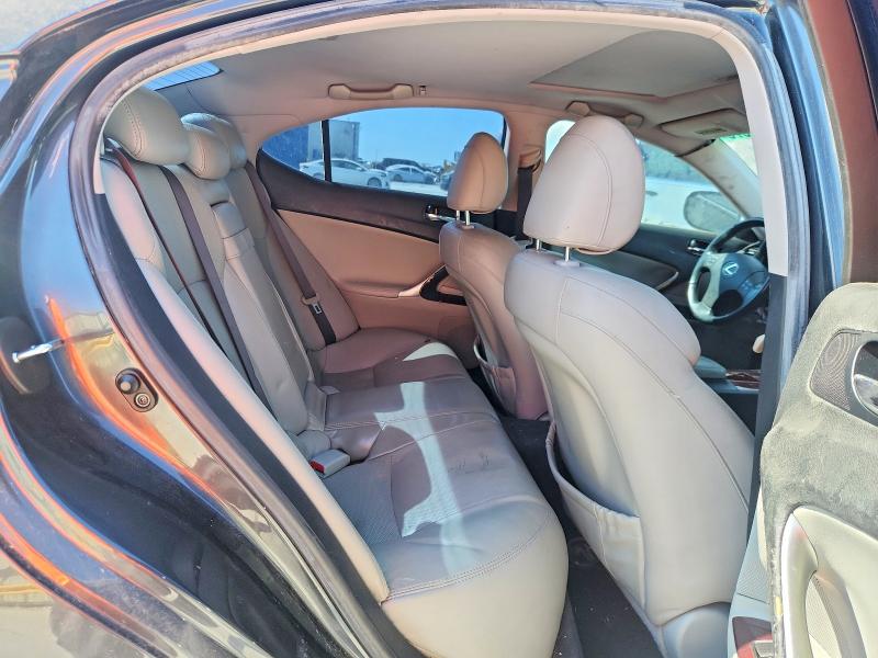 Photo 10 from auction – 2008 LEXUS IS 250 with VIN JTHBK262285053609