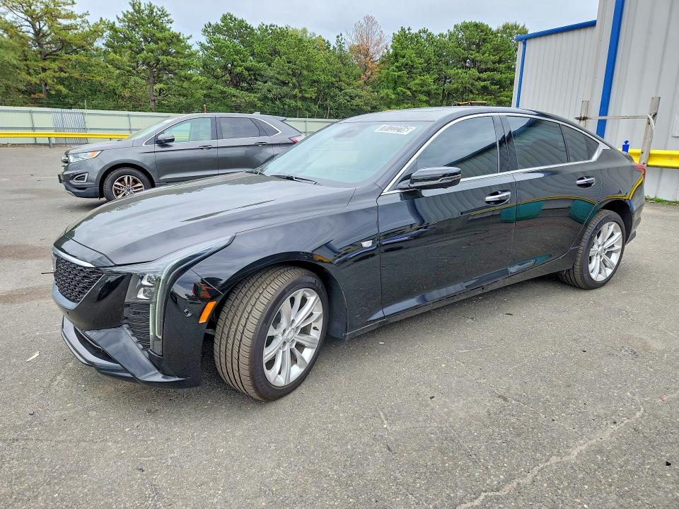 CADILLAC CT5 2025 with VIN 1G6DS5RW0S0110214 - Photo from auction