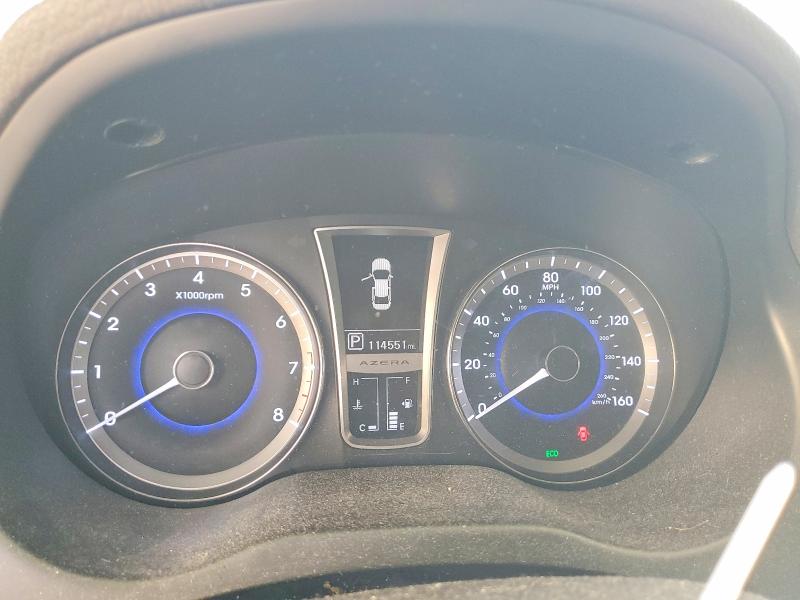 Photo 9 from auction – 2014 HYUNDAI AZERA with VIN KMHFG4JG1EA351019