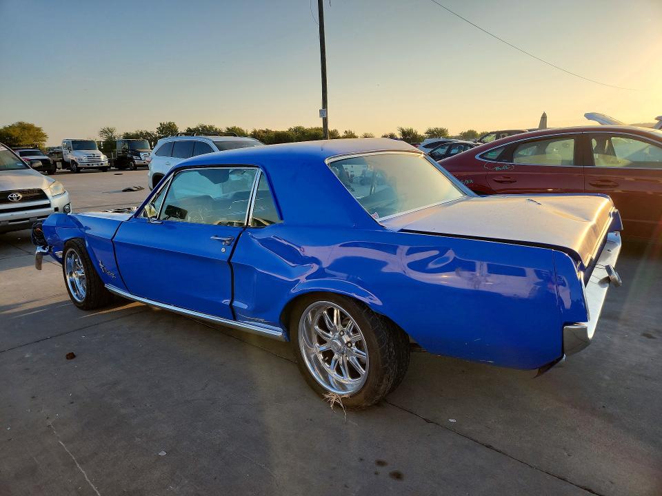 صورة رقم 2 من المزاد - 1968 FORD MUSTANG مع VIN 8R01T122809
