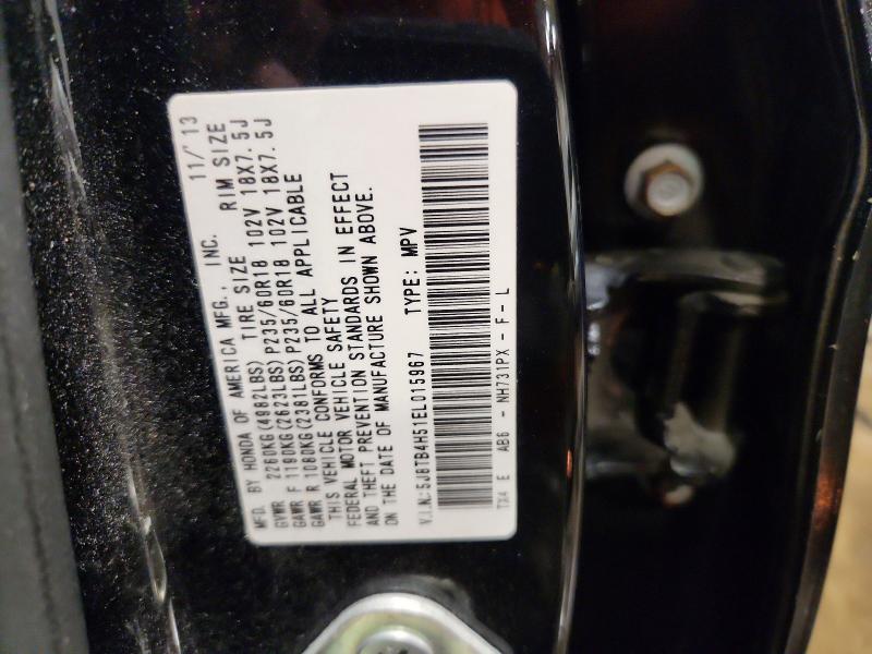Photo 14 from auction – 2014 ACURA RDX with VIN 5J8TB4H51EL015967