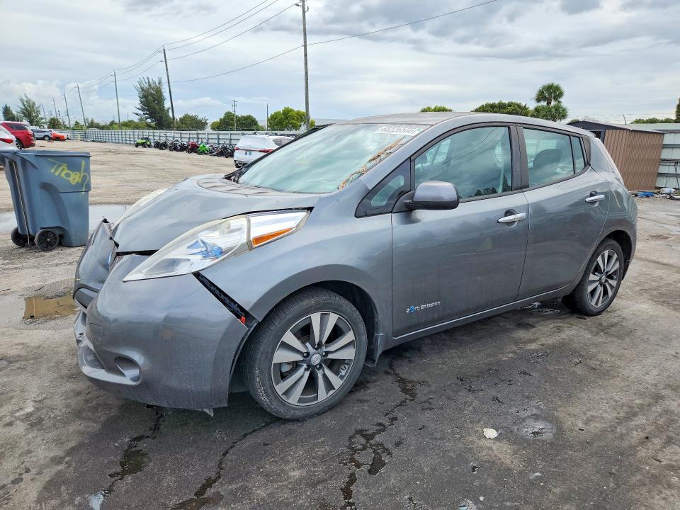 Photo 1 from auction – 2015 NISSAN LEAF with VIN 1N4AZ0CP1FC321691